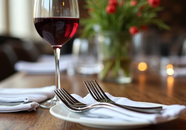 Eleganckie nakrycie stołu w restauracji Tatrzańska Chata