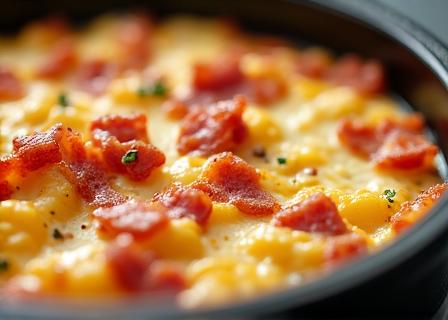 Tartiflette z boczkiem i ziemniakami